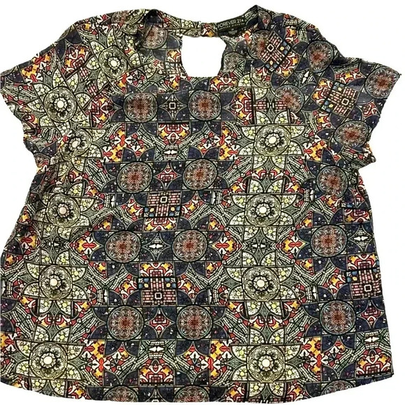 Women’s Forever 21+ Geometric Top Size 3X XXXL - Picture 1 of 4